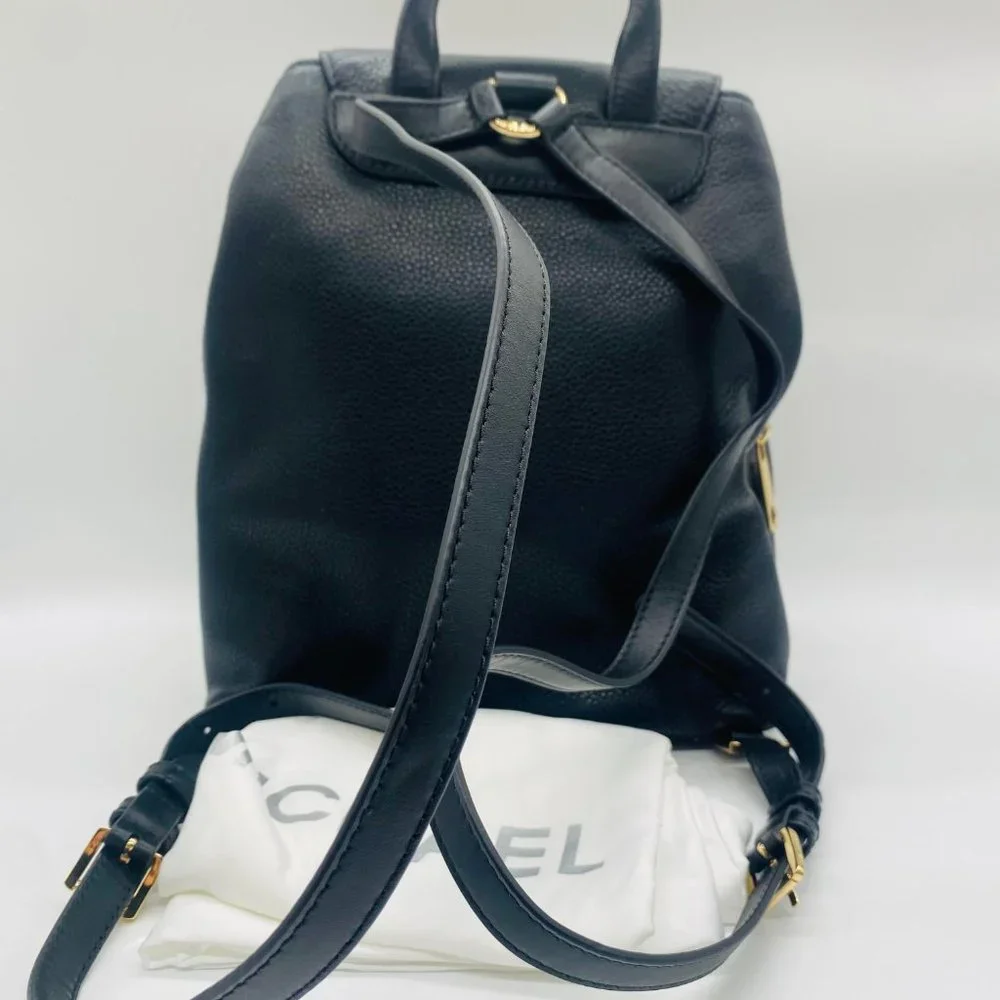 MK Raven Medium Pebbled Leather Backpack - Picture 4 of 4